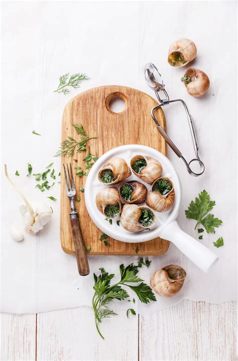 French Escargots With Garlic Butter Dom International