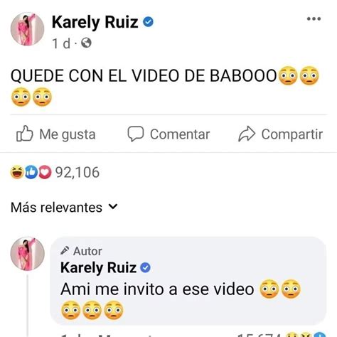Karely Ruiz Revela Que Fue Invitada Al Video ‘del Pack Del Babo