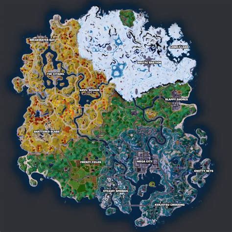 All Map Changes In Fortnite Chapter 4 Season 2 N4g