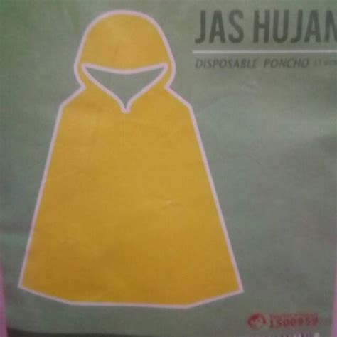 Jual Jas hujan disposable Poncho scorlines  Shopee Indonesia