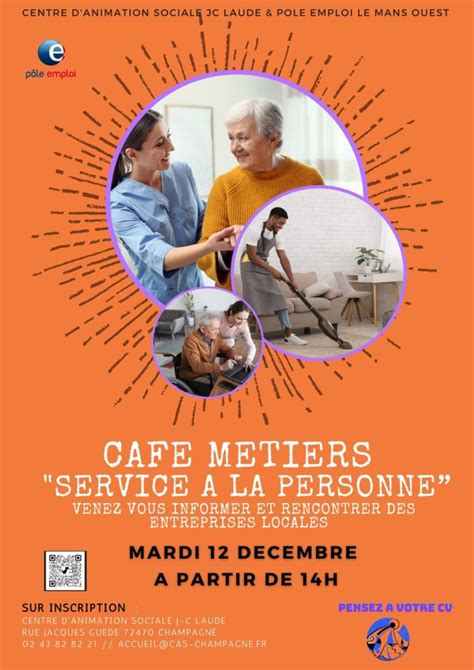 Café Métier Service à La Personne Le Mardi 12 Décembre 2023 à Partir
