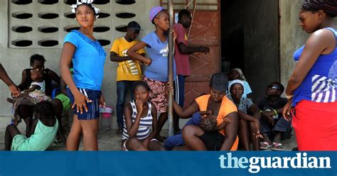 thousands of haitians fleeing dominican republic stuck in camps world news the guardian