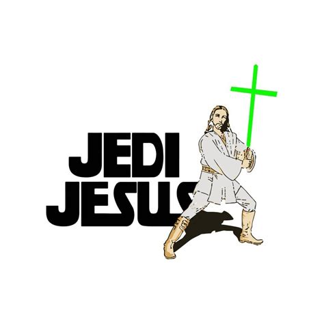 Jedi Jesus Shirt White Mixed In Sublimation