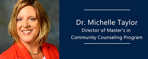 Rsu Names Dr Michelle Taylor As Director Of Masters Level Counseling
