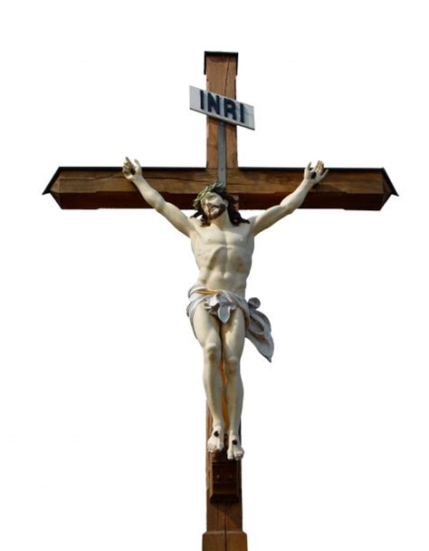 Jesus On Wooden Cross Free Stock Photo Public Domain Pictures