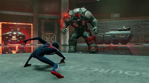 Marvels Spider Man Miles Morales Rhino Boss Fight Final Encounter