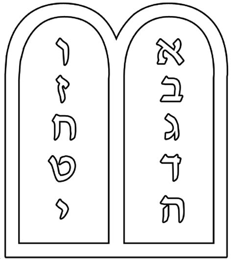 Download ten commandments stock vectors. Hebrew Ten Commandments Clip Art - Cliparts