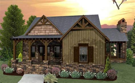 3 Bedroom Craftsman Cottage House Plan With Porches