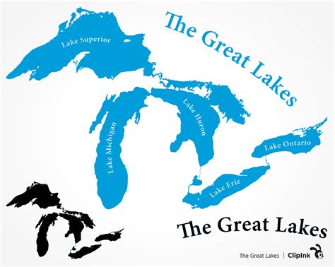 The Great Lakes Svg Map Svg Png Eps Dxf Pdf Clipink
