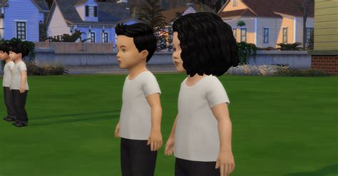 Mod The Sims Sims 4 Base Game Black Hair Recolour Nondefault