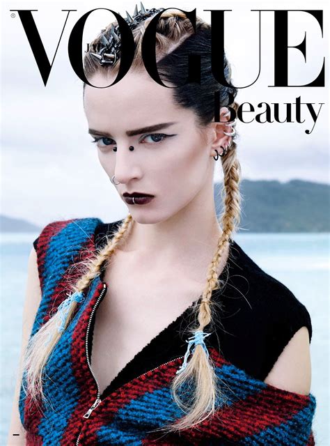 Beauty As The Avantgarde Daria Strokous By François Nars For Vogue