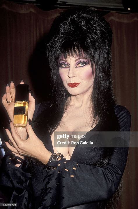 Actress Cassandra Peterson Promotes Her New Fragrance Evil By News