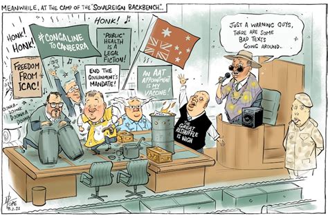 provocative political cartoons on show in canberra as behind the lines exhibit looks back on