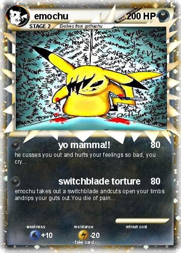 Pokémon Emochu 12 12 Yo Mamma My Pokemon Card