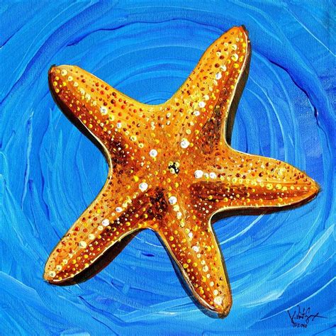 Starfish Starfish Art Fish Art Starfish Painting