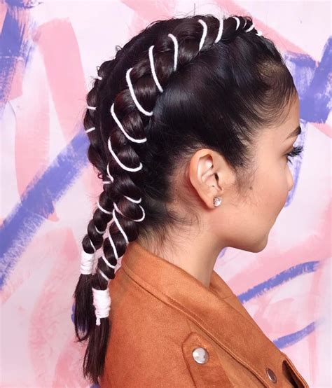 Faux hawk hairstyle for a party. 35 Best Braided Hairstyles Ideas to Steal From Instagram ...
