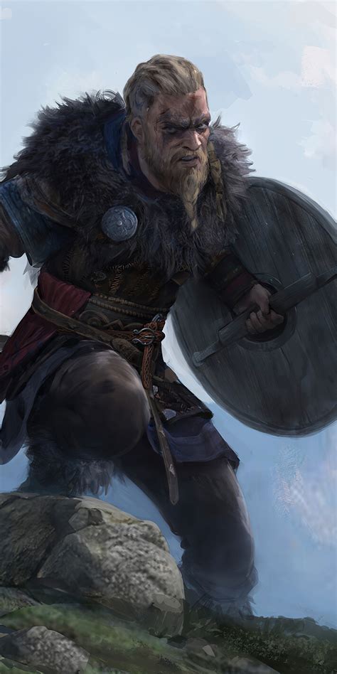 1080x2160 4k Ragnar Lothbrok Assassins Creed Valhalla One Plus 5thonor
