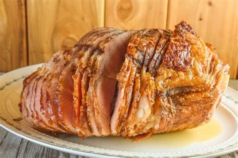 Simply remove ham from the wrapper, place on platter and serve. Cooking A 3 Lb. Boneless Spiral Ham In The Crockpot - Crock Pot Ham With Brown Sugar Glaze ...