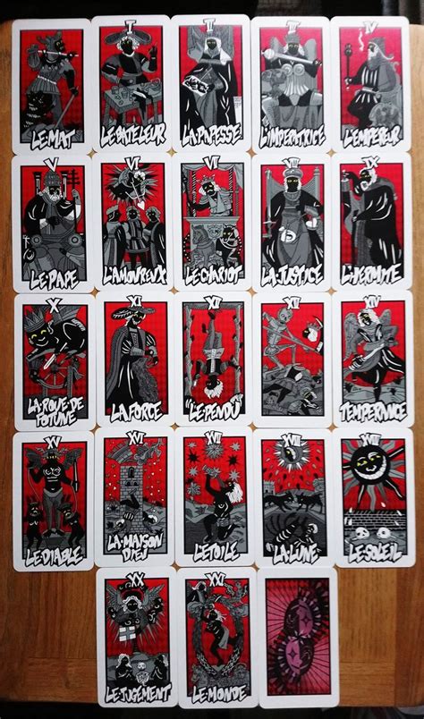 Full Persona 5 Tarot Cards Set All 78 Free Shipping Etsy Persona 5