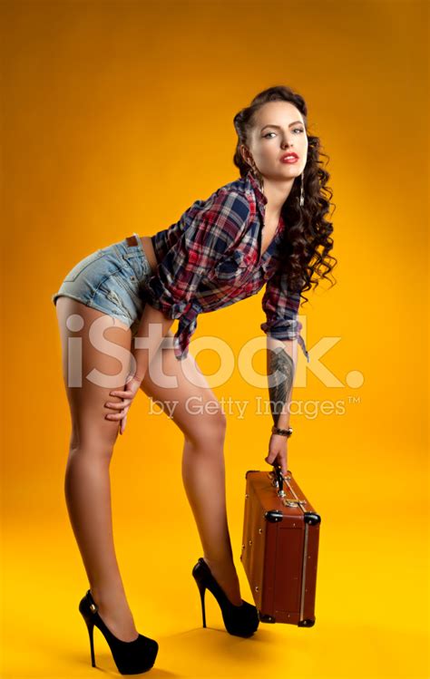 Pin Up Girl Stock Photo Royalty Free Freeimages