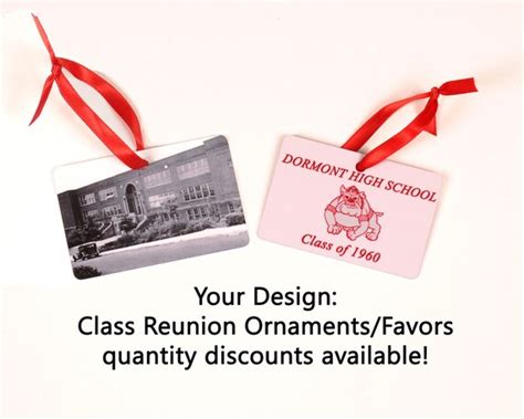 Class Reunion Favors Class Reunion Ornaments Quantity