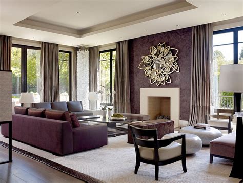 Wohnzimmer Klassisch Modern Purple Living Room Home Decor Trends