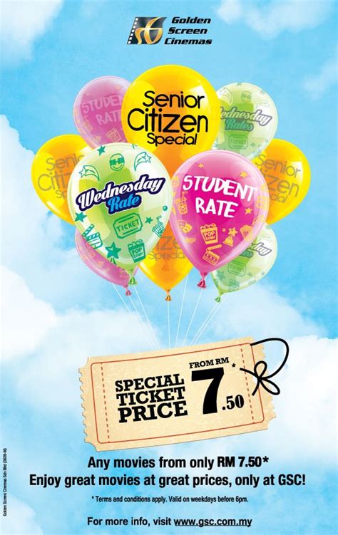 Golden screen cinemas, malaysia's no. Golden Screen Cinemas :: Promotions - GSC Special Price