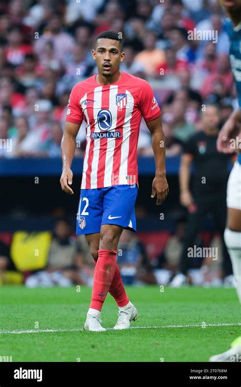Samuel Lino Of Atletico Madrid During The Uefa Champions League Match
