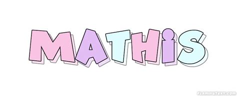 Mathis Logo Outil De Conception De Nom Gratuit à Partir De Texte