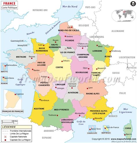Carte De France Géographique Voyage Carte Plan