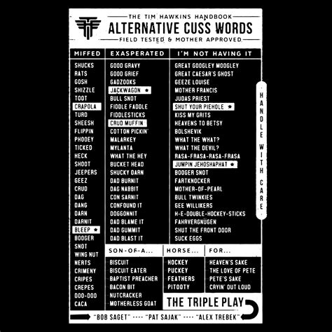 Alternative Cuss Words Printable Printable Word Searches
