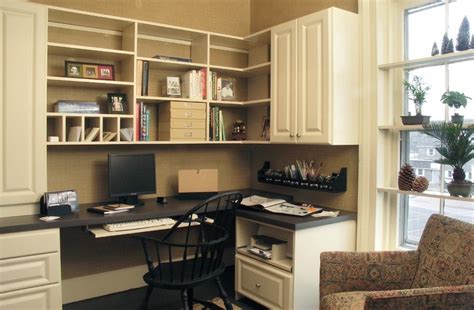 Custom A Well Organized Home Office By Creative Storage