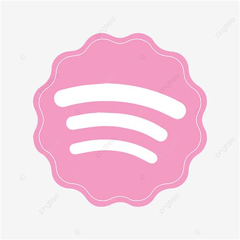 Spotify Clipart Hd PNG Spotify Pink Icon Design Transparent Background