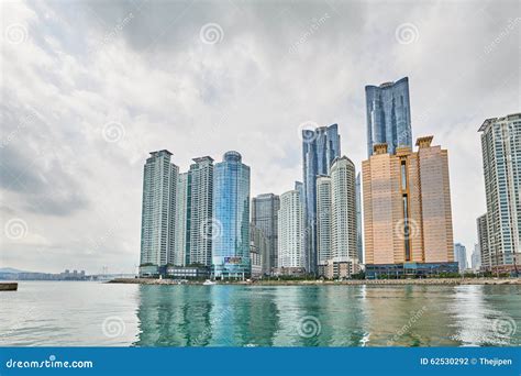 Busan Korea September 19 2015 Buildings In Marine City Editorial