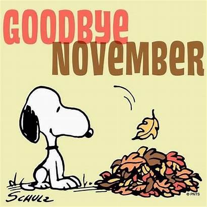 Snoopy Goodbye November December Peanuts Quotes Quote