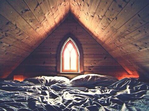 Cozy Safe Place To Hide From The World Romantic Background Attic