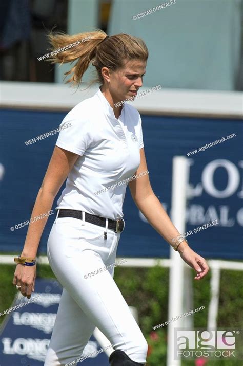 Athina Onassis Competes In The Longines Global Champions Tour Madrid
