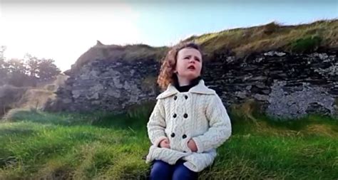 Adorable Four Year Old Irish Girl Goes Viral With Heartwarming Version