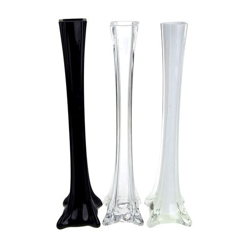 Tall Eiffel Tower Glass Vase Centerpiece Party Mill