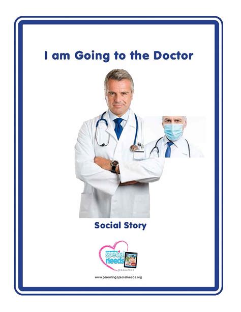 Social Story I Am Going To The Doctor A Social Story Download