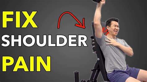 How To Fix Shoulder Pain Overhead Press Youtube