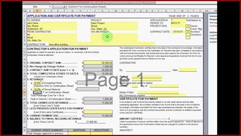 Aia schedule of values templateshow all. Aia Form G703 Schedule Of Values - Form : Resume Examples ...