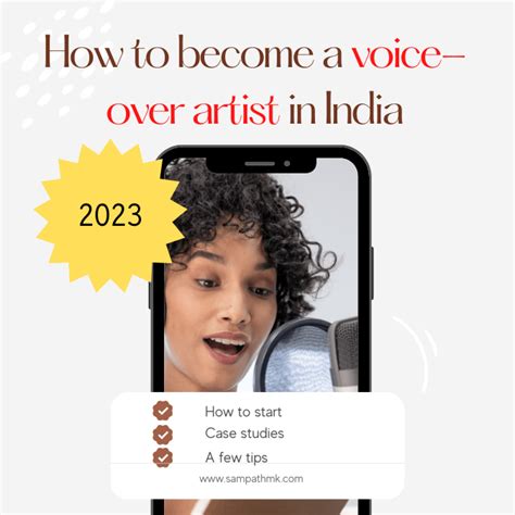 How To Become A Voice Over Artist In India Sampath Menon