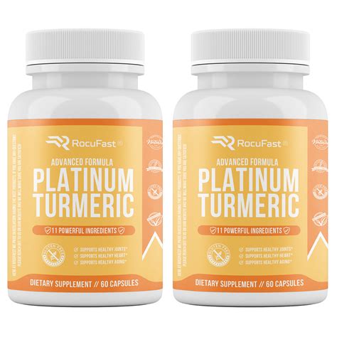 Pack Turmeric Curcumin With Bioperine Mg Highest Potency