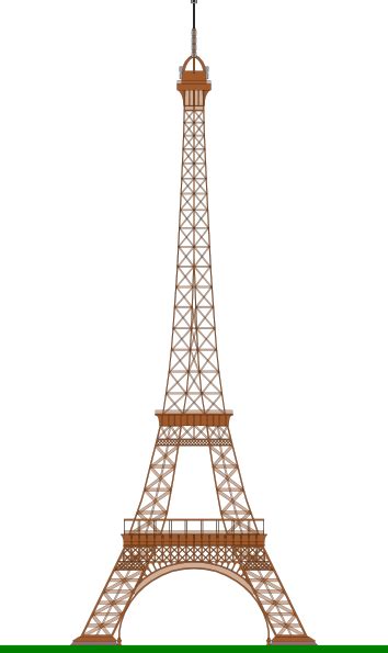 Paris Paris Eiffel Tower Cartoon