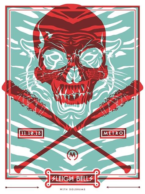 Sleigh Bells 111013 By Dan Polyak Rock Posters Gig Posters Band