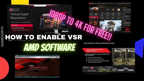 How To Enable Amd Vsr Virtual Super Resolution K Adrenaline YouTube