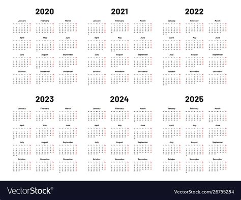 Collect Three Year Calendar 2020 2021 2022 Calendar Printables Free Blank