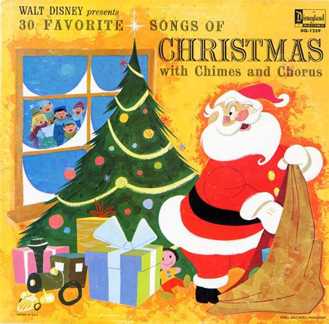 Disney 30 Favorite Songs Of Christmas With Chimes And Chorus Dq1239