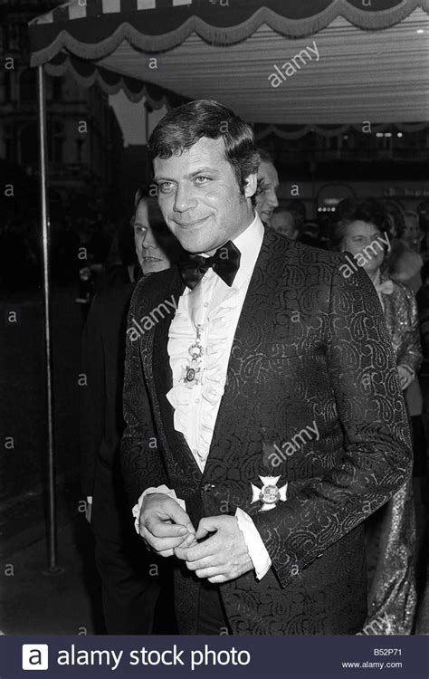 Oliver Reed Arriving At The Royal Premiere Of The Three Musketeers At